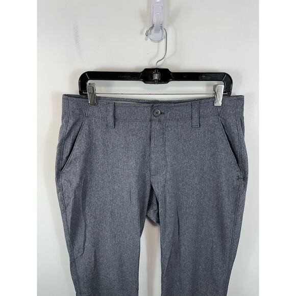 Under Armour Match Play Vented Golf Pants Grey Size 34x32 Breathable Performance - Picture 7 of 13